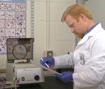 Клиника лечения наркозависимости в Электрогорске Врач в кабинете клиники